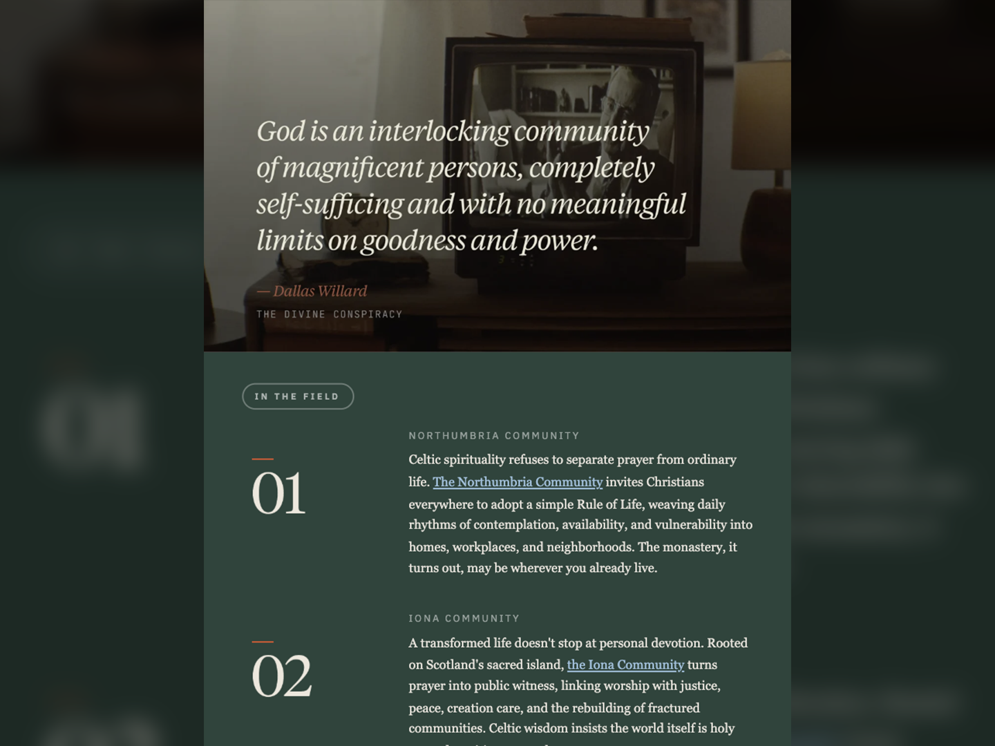 Formation email campaign example two